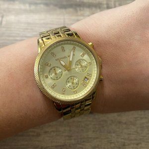 Michael Kors Ritz Champagne Dial Ladies Watch 5676